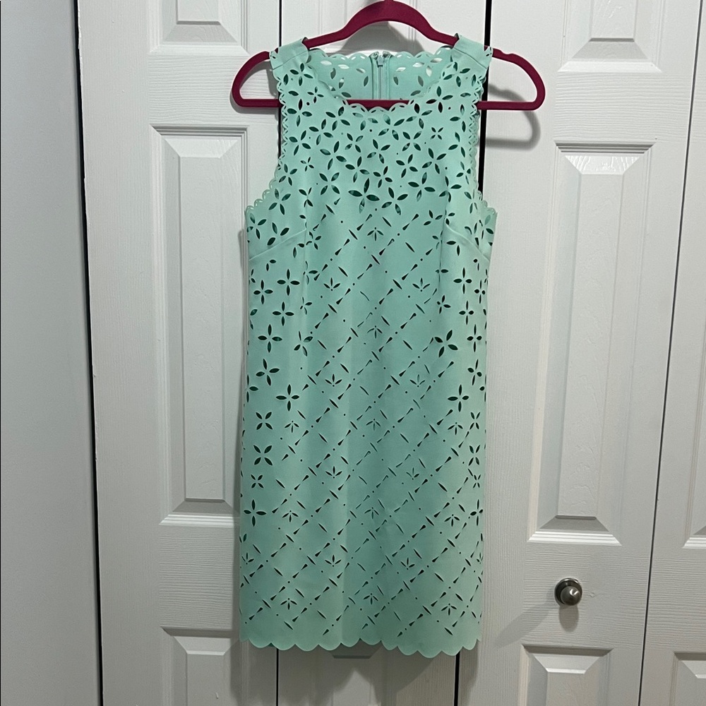 J. Crew Green Mini Dress